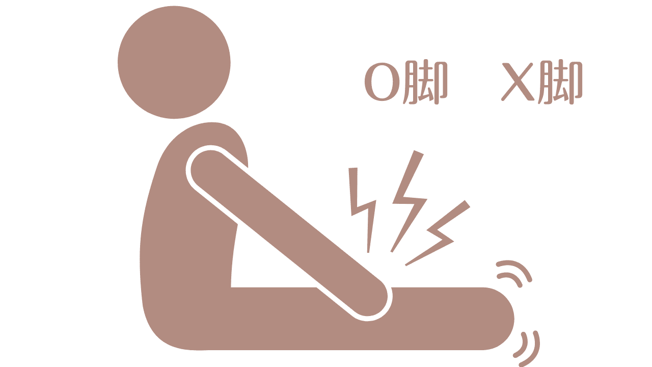 O脚とＸ脚の解消方法